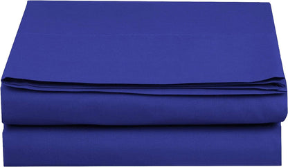 Elegant Comfort Premium Hotel Quality 1-Piece Flat Sheet, Luxury and Softest 1500 Premium Hotel Quality Microfiber Bedding Flat Sheet, Wrinkle-Free, Stain-Resistant, California King, Cream