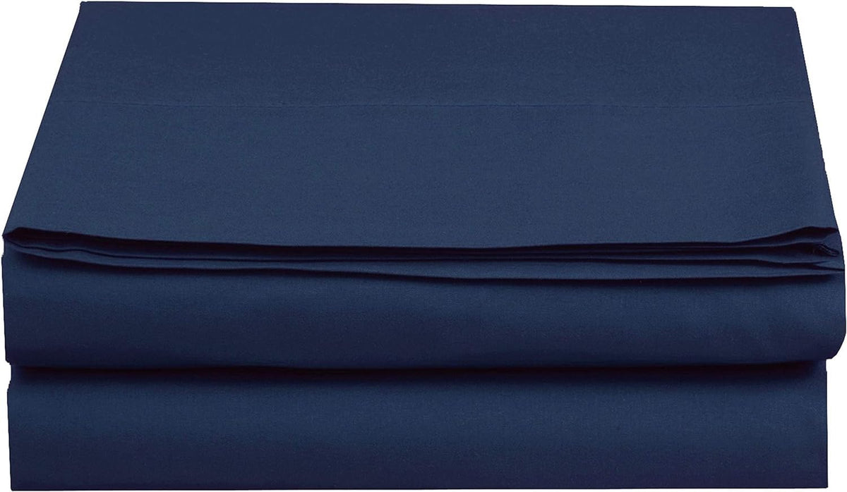 Elegant Comfort Premium Hotel Quality 1-Piece Flat Sheet, Luxury and Softest 1500 Premium Hotel Quality Microfiber Bedding Flat Sheet, Wrinkle-Free, Stain-Resistant, California King, Cream