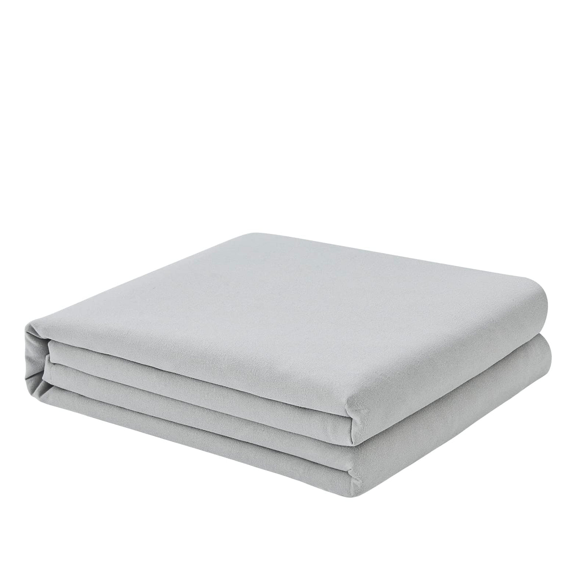 FreshCulture Twin Flat Sheet - Hotel Quality Twin Flat Sheet Only - Brushed Microfiber Top Sheet - Ultra Soft & Breathable - Wrinkle-Free - Easy Care - Single Flat Sheet (Twin, White)