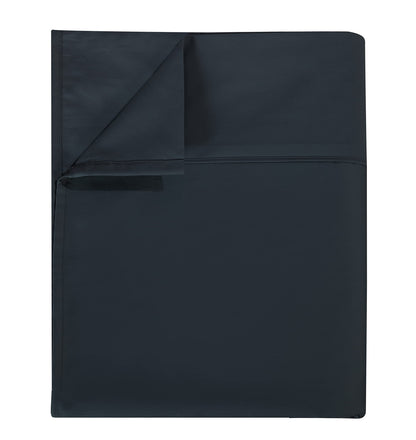 Flat Sheet Only Queen Size, 400 TC 100% Egyptian Cotton Flat Sheet - Wrinkle, Fade, Stain Resistant (White, Queen)