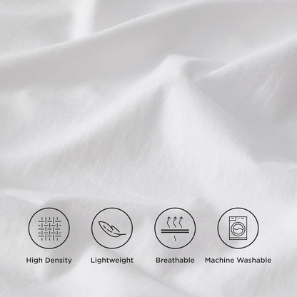 Luxury King Size Flat Sheet -100 Percent Egyptian Cotton, Beutifull White Plain Color,Soft Fabric, 600 Thread Count in Size 108 x 110 Inch, Heavy Thread Count King Bed Flat Sheet