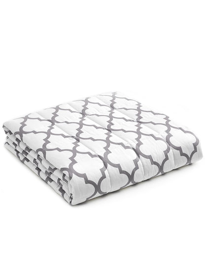 YnM 15lbs Weighted Blanket for Adults, 48x72 Inches, Dark Grey