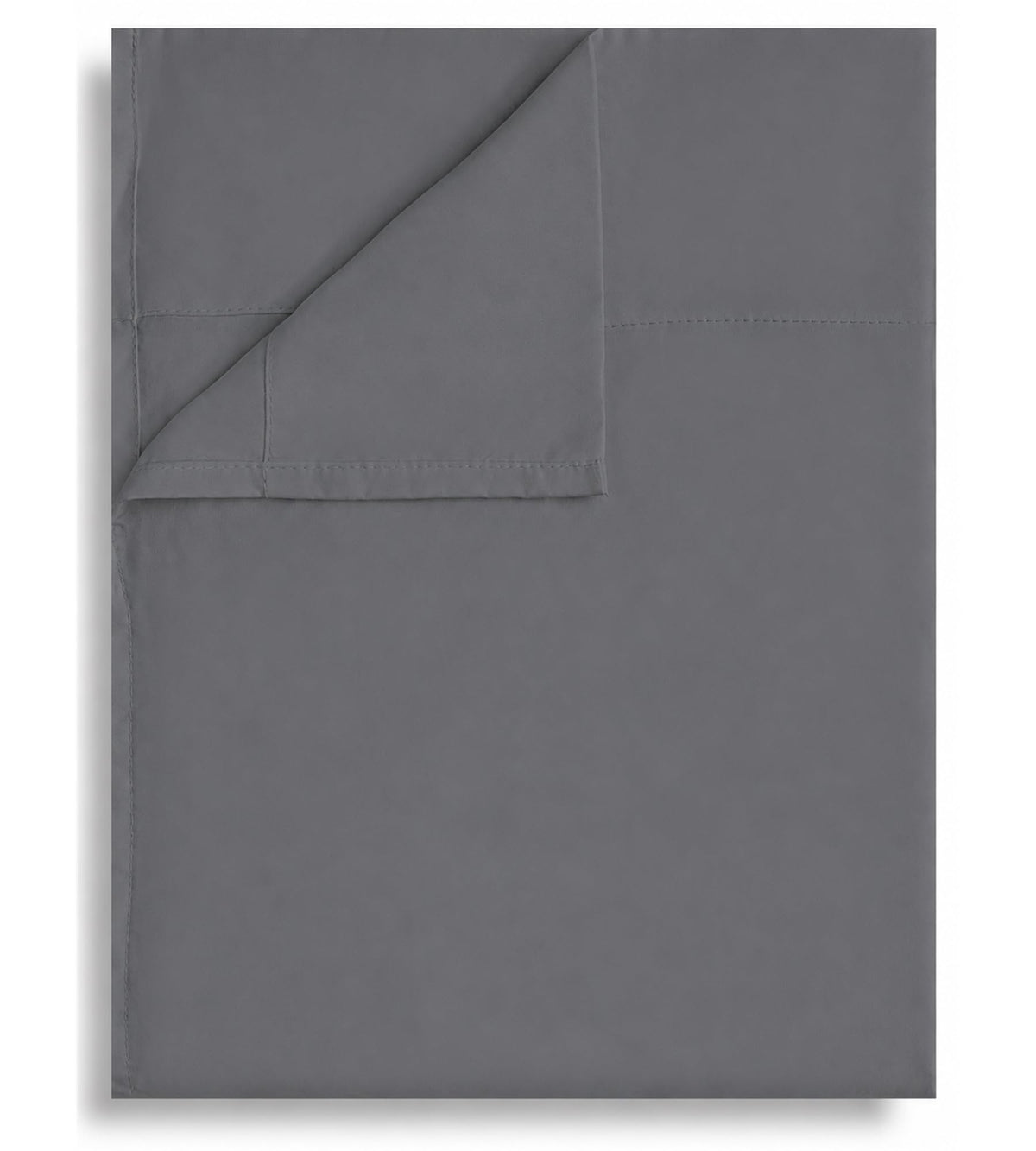 CULVE Twin Flat Sheet Only, 1 Pack White, Soft Brushed Microfiber, 66x96