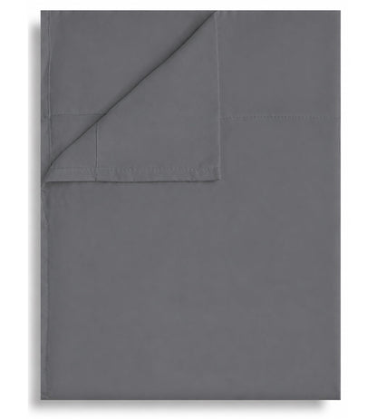 CULVE Twin Flat Sheet Only, 1 Pack White, Soft Brushed Microfiber, 66x96