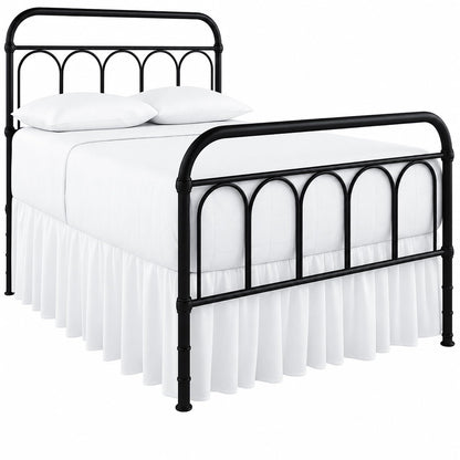 Cottingon Dorm Bed Skirt Twin XL 36" with Split Corners, 100% Microfiber Soft and Stylish, College Room Essential, Extra Long Dust Ruffle for Extended Beds, White