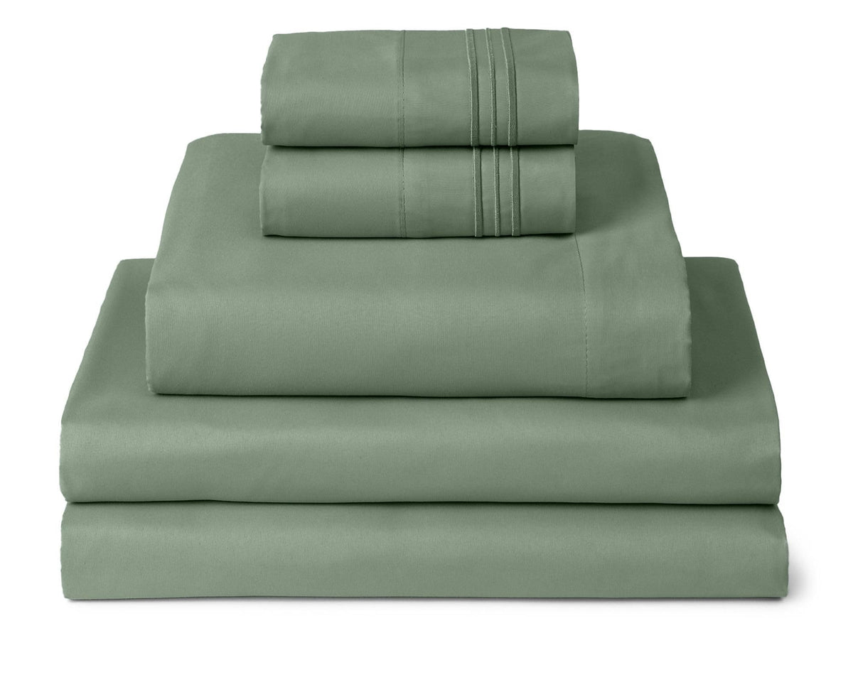 Mellanni Iconic 4-Piece, Ultra Soft Sheet Set (Queen, White)