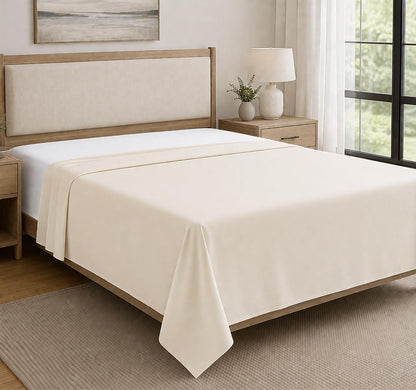Twin Size Flat Sheets Only Hotel Quality Luxury Single Wrinkle Free & Fade Resistant Flat Sheet - Extra Soft, Breathable Bedding for Easy Care Bed Sheet Navy Blue Flat Sheet Only