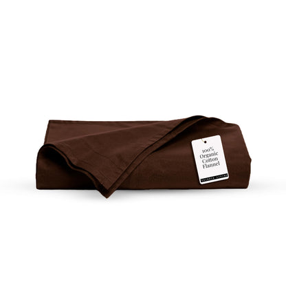 Tribeca Living King Cotton Flannel Flat Sheet Only 170-GSM - Oversized 112 x 106 Inch Dimensions for Generous Bed Coverage - Soft Breathable Bedding in Lavender