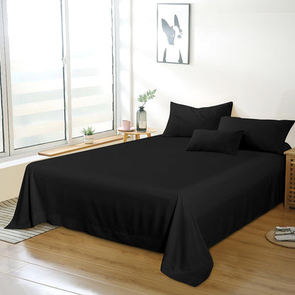Bedding Twin Flat Sheet - Soft Brushed Microfiber, Shrinkage and Fade Resistant Top Sheet - Easy Care - 1 Flat Sheet Only, Pink
