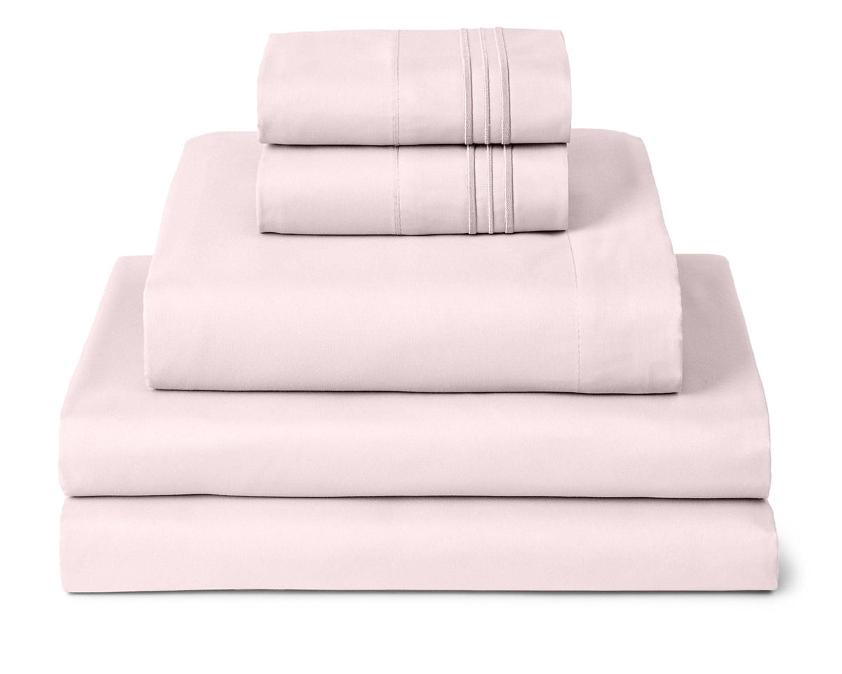 Mellanni Iconic 4-Piece, Ultra Soft Sheet Set (Queen, White)