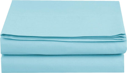 Elegant Comfort Premium Hotel Quality 1-Piece Flat Sheet, Luxury and Softest 1500 Premium Hotel Quality Microfiber Bedding Flat Sheet, Wrinkle-Free, Stain-Resistant, California King, Cream