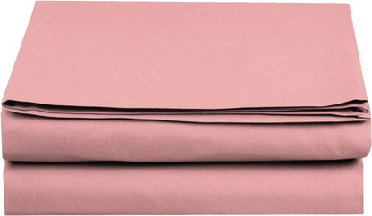 Elegant Comfort Premium Hotel Quality 1-Piece Flat Sheet, Luxury and Softest 1500 Premium Hotel Quality Microfiber Bedding Flat Sheet, Wrinkle-Free, Stain-Resistant, California King, Cream