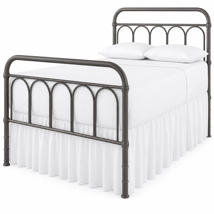 Cottingon Twin XL 32 Inch Drop Extended Dorm Room Bed Skirt,100% Microfiber College Bed Essentials Extra Long Size Dust Ruffle,White