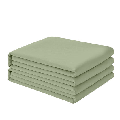 FreshCulture King Flat Sheets Only 2 Pack - Hotel Quality Flat Bed Sheets - Brushed Microfiber - Ultra Soft & Breathable - Wrinkle-Free - Easy Care - Flat Sheets Only King Size (Dark Grey)