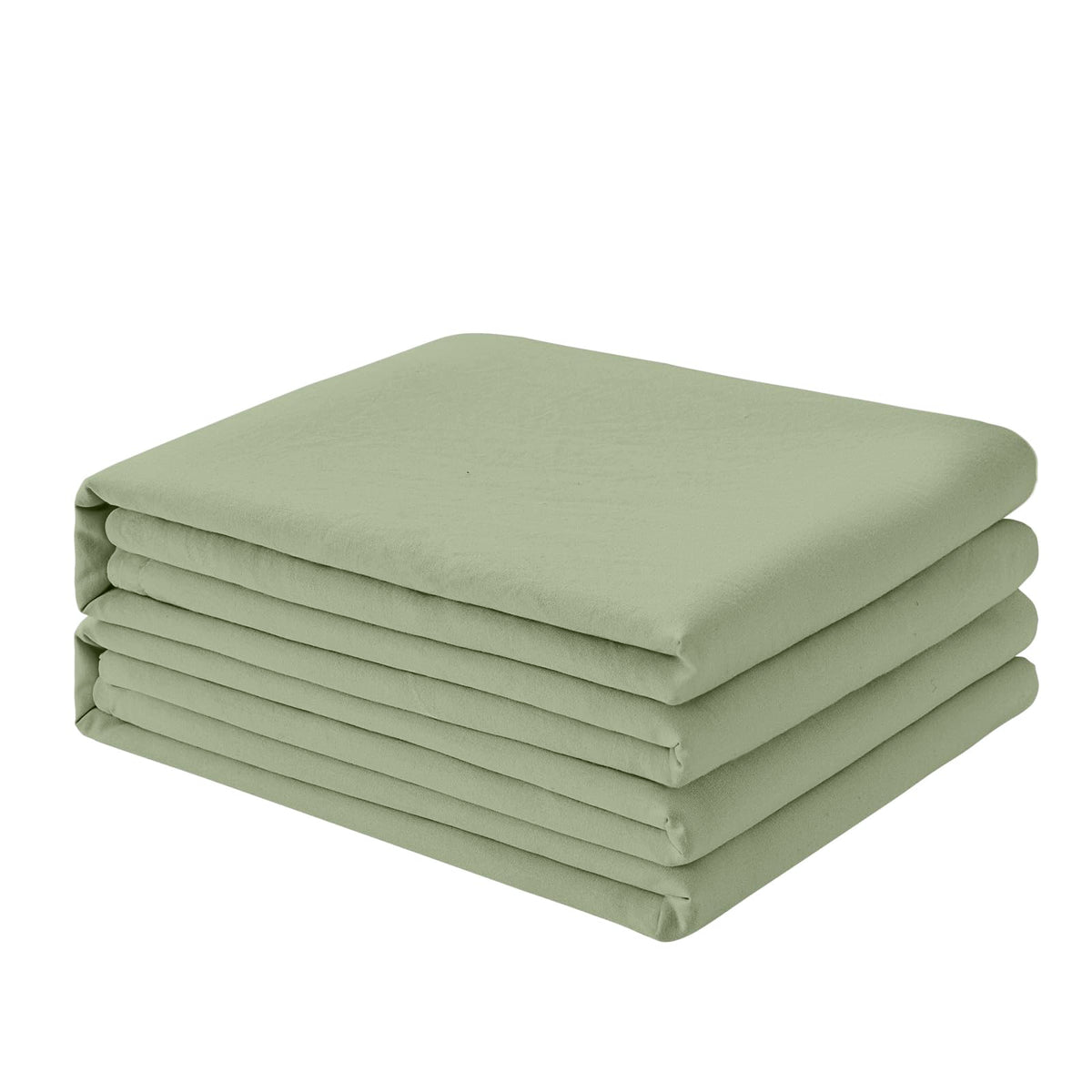 FreshCulture Twin Flat Sheets Only 2 Pack - Hotel Quality Flat Bed Sheets - Brushed Microfiber - Ultra Soft & Breathable - Wrinkle-Free - Easy Care - Flat Sheets Only Twin Size (White)
