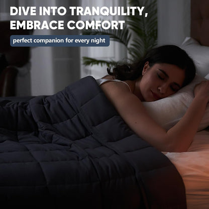 yescool Weighted Blanket for Adults 20lbs Queen Size, 60" x 80", Grey