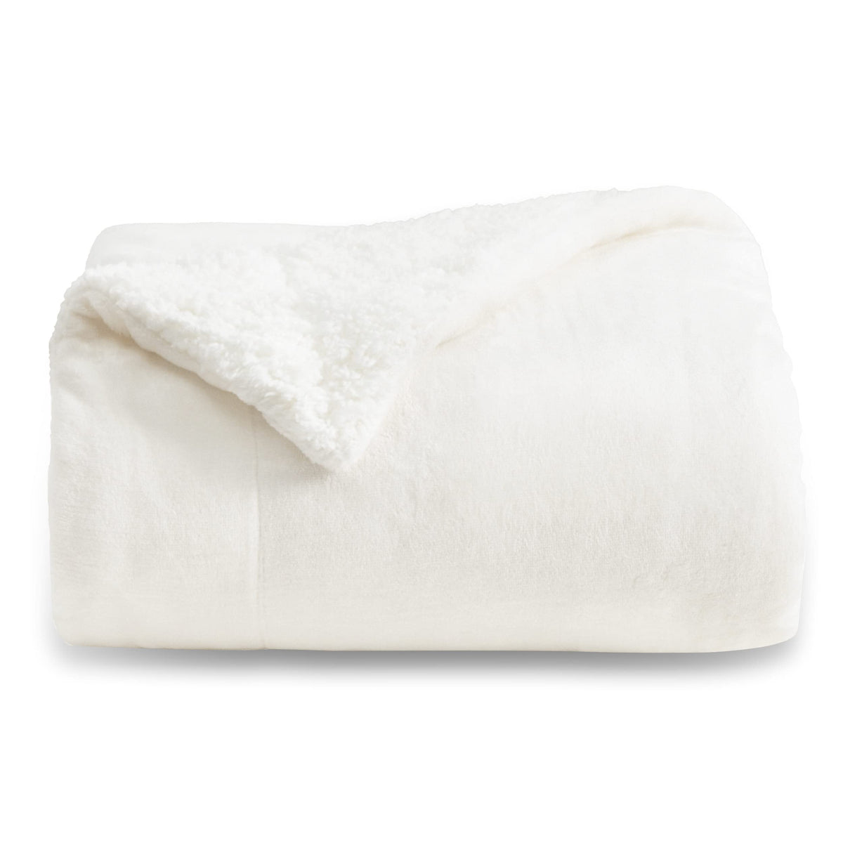 Bedsure GentleSoft Sherpa Fleece Queen Blankets for Bed, Non-Heated, Thick and Warm Throw for Women and Men, Soft Fuzzy Plush Comfort Queen Blanket for Winter, Grey, 90x90 Inches