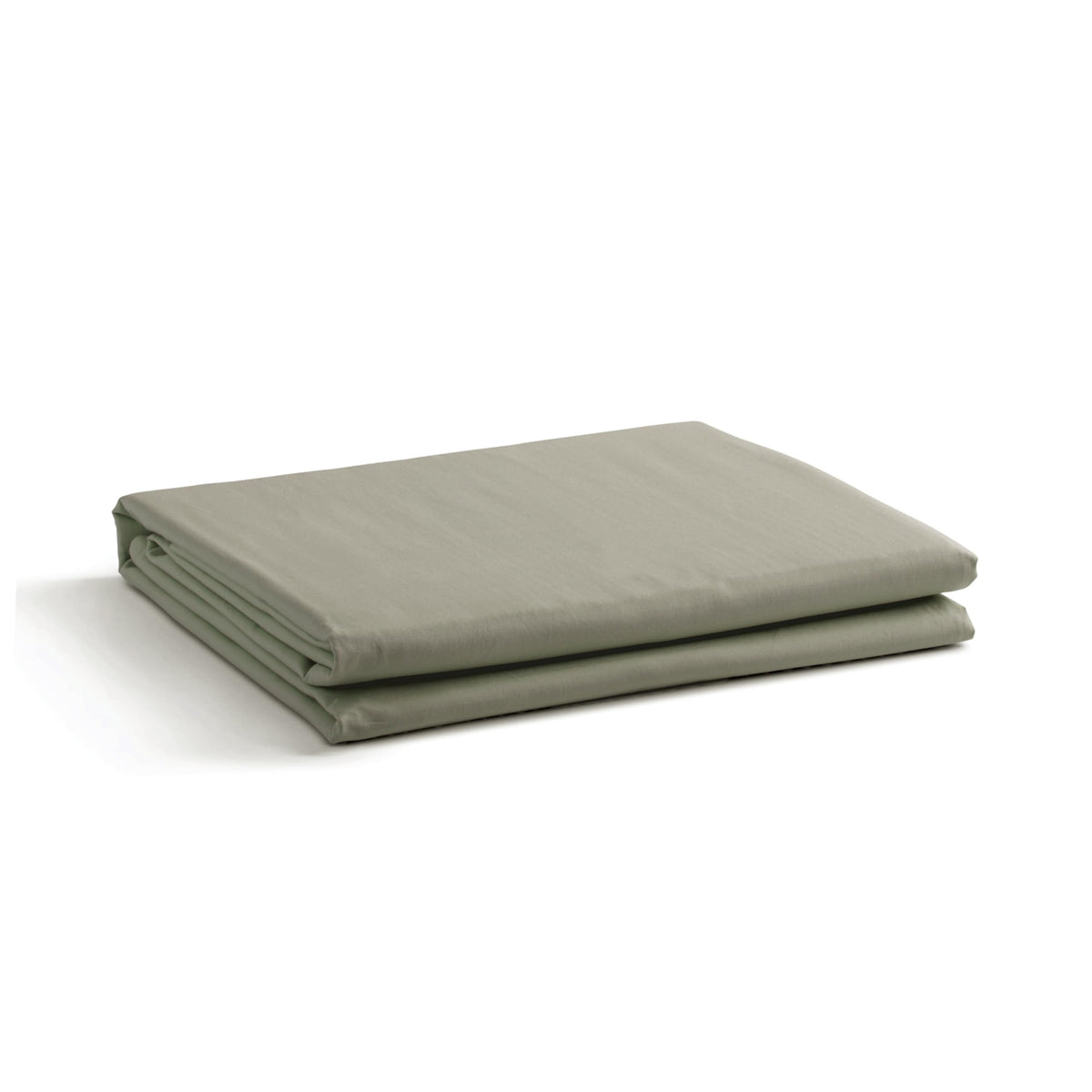 Linen Home Queen Size Flat Sheet Only 100% Cotton Percale, White