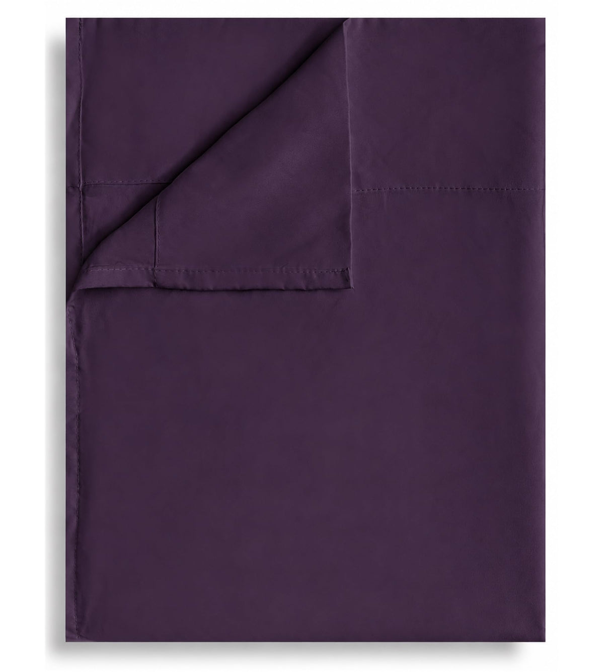 CULVE Twin Flat Sheet Only, 1 Pack White, Soft Brushed Microfiber, 66x96
