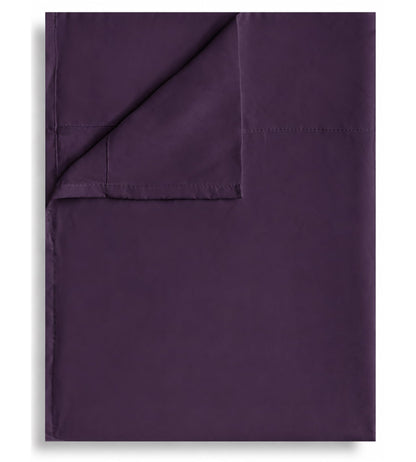 CULVE Twin Flat Sheet Only, 1 Pack White, Soft Brushed Microfiber, 66x96
