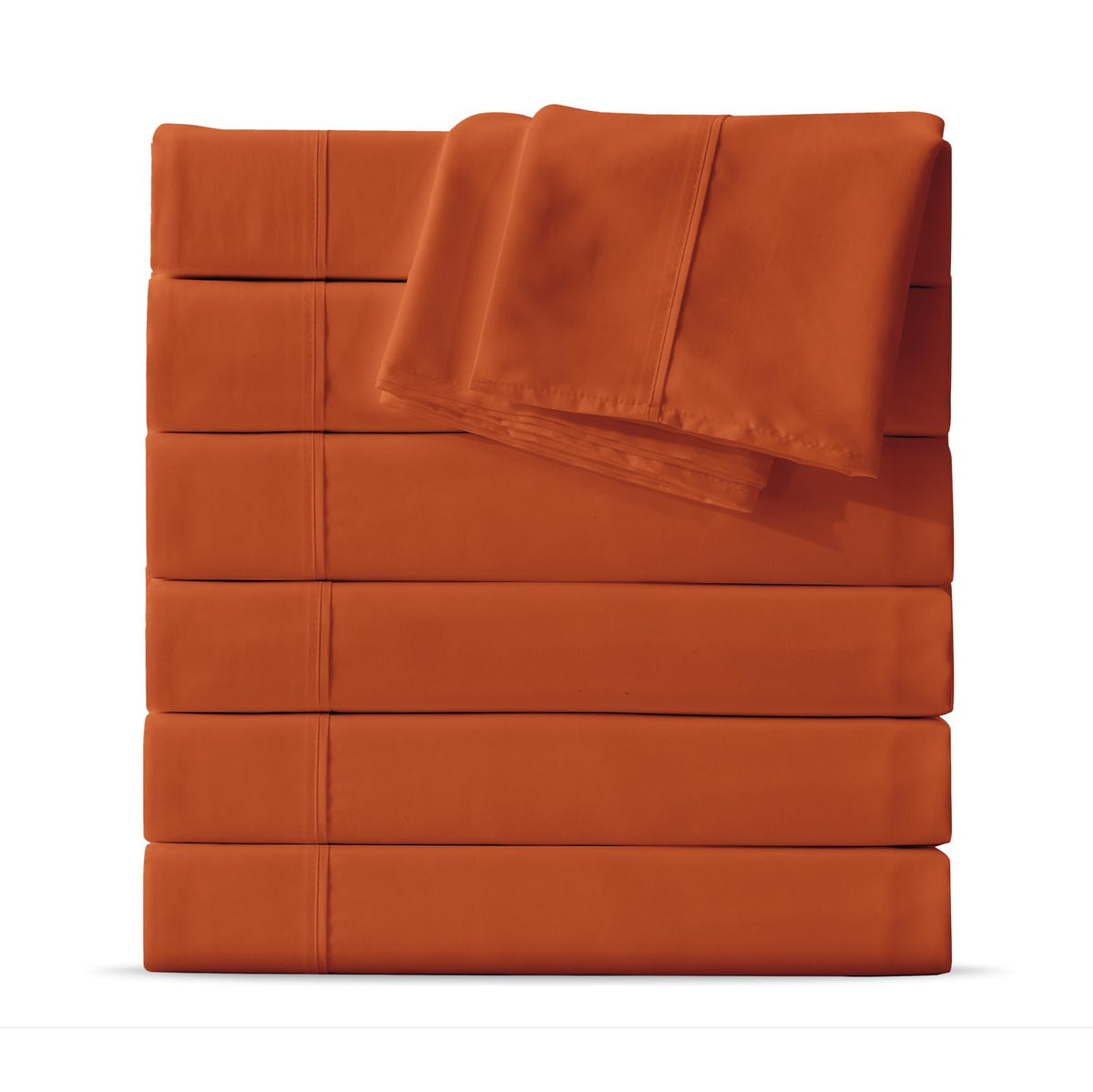 Maple&Stone Twin Flat Sheets Only Bulk Pack of 6 Wholesale Bedding Black