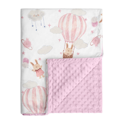 Fleece Baby Blankets for Girls & Boys, Infant Toddler Blanket