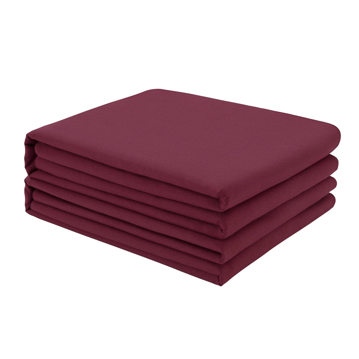 FreshCulture Twin Flat Sheets Only 2 Pack - Hotel Quality Flat Bed Sheets - Brushed Microfiber - Ultra Soft & Breathable - Wrinkle-Free - Easy Care - Flat Sheets Only Twin Size (White)