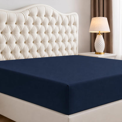 Pack of 6 Twin Fitted Sheet, Fits Up to 15 Inch Deep Pocket, White
