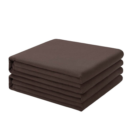 FreshCulture King Flat Sheets Only 2 Pack - Hotel Quality Flat Bed Sheets - Brushed Microfiber - Ultra Soft & Breathable - Wrinkle-Free - Easy Care - Flat Sheets Only King Size (Dark Grey)