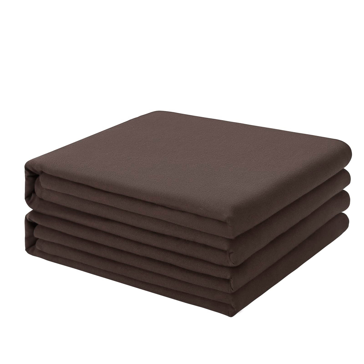 FreshCulture King Flat Sheets Only 2 Pack - Hotel Quality Flat Bed Sheets - Brushed Microfiber - Ultra Soft & Breathable - Wrinkle-Free - Easy Care - Flat Sheets Only King Size (Black)