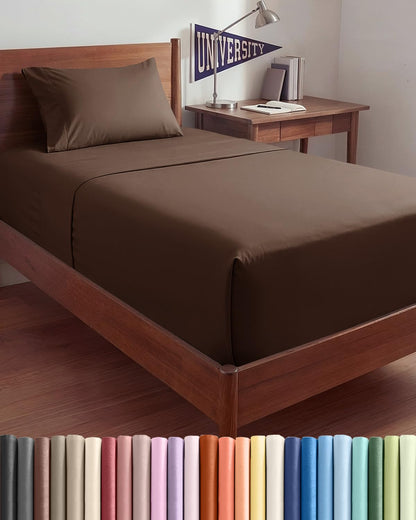 Extra Deep King Sheet Set - 4 Piece Breathable & Cooling - Antique White