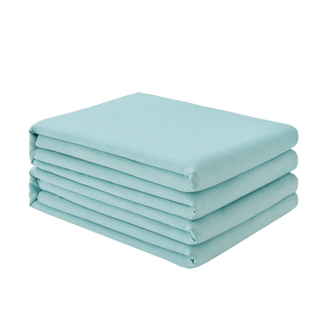 FreshCulture Twin Flat Sheets Only 2 Pack - Hotel Quality Flat Bed Sheets - Brushed Microfiber - Ultra Soft & Breathable - Wrinkle-Free - Easy Care - Flat Sheets Only Twin Size (White)