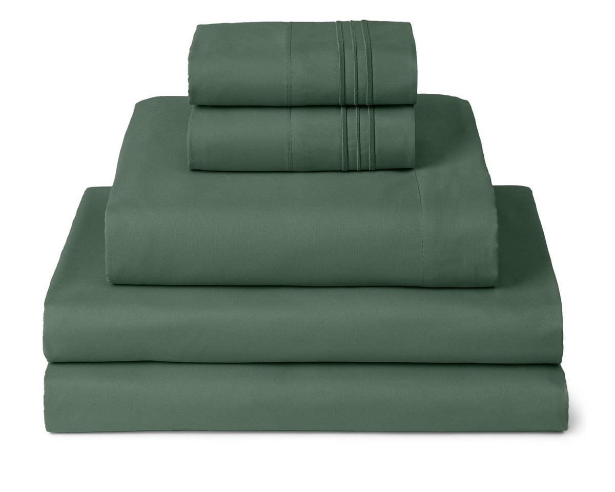 Mellanni Iconic 4-Piece, Ultra Soft Sheet Set (Queen, White)