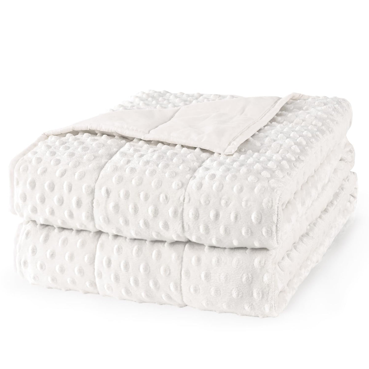 Mr. Sandman Cooling Weighted Blanket for Adults, Queen Size 15 lbs, 60″x80″