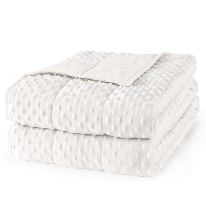 Mr. Sandman Cooling Weighted Blanket for Adults, Queen Size 15 lbs, 60″x80″