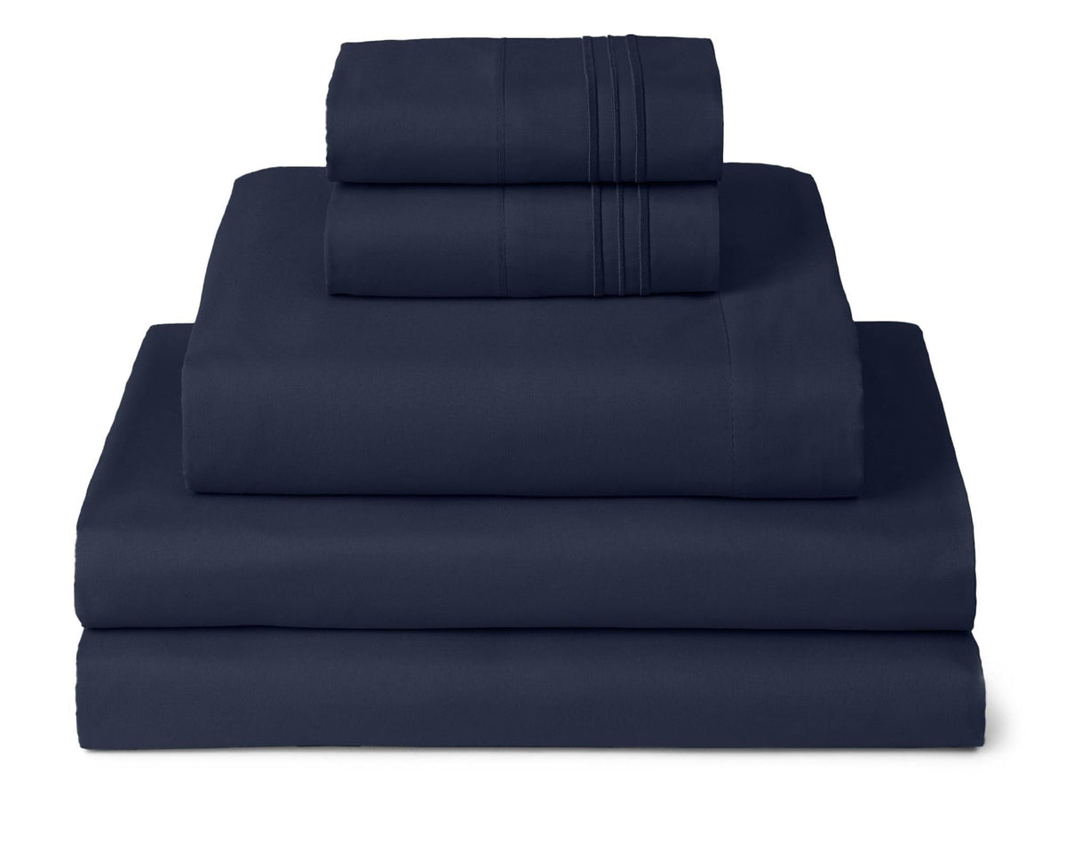 Mellanni Iconic 4-Piece, Ultra Soft Sheet Set (Queen, White)