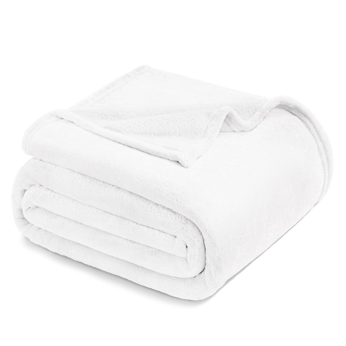 Exclusivo Mezcla Soft Large Fleece Throw Blanket for Couch, Forest Green