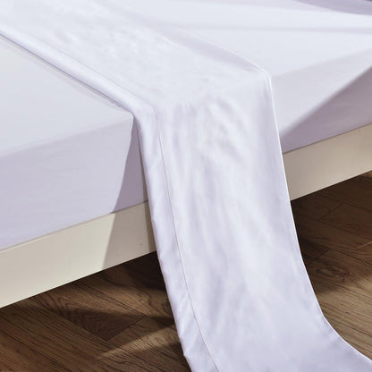Twin Size Flat Sheet Single - 300 Thread Count 100% Egyptian Cotton Quality - Hotel Collection Flat Sheet Sold Separately - White