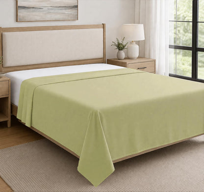 Twin Size Flat Sheets Only Hotel Quality Luxury Single Wrinkle Free & Fade Resistant Flat Sheet - Extra Soft, Breathable Bedding for Easy Care Bed Sheet Navy Blue Flat Sheet Only
