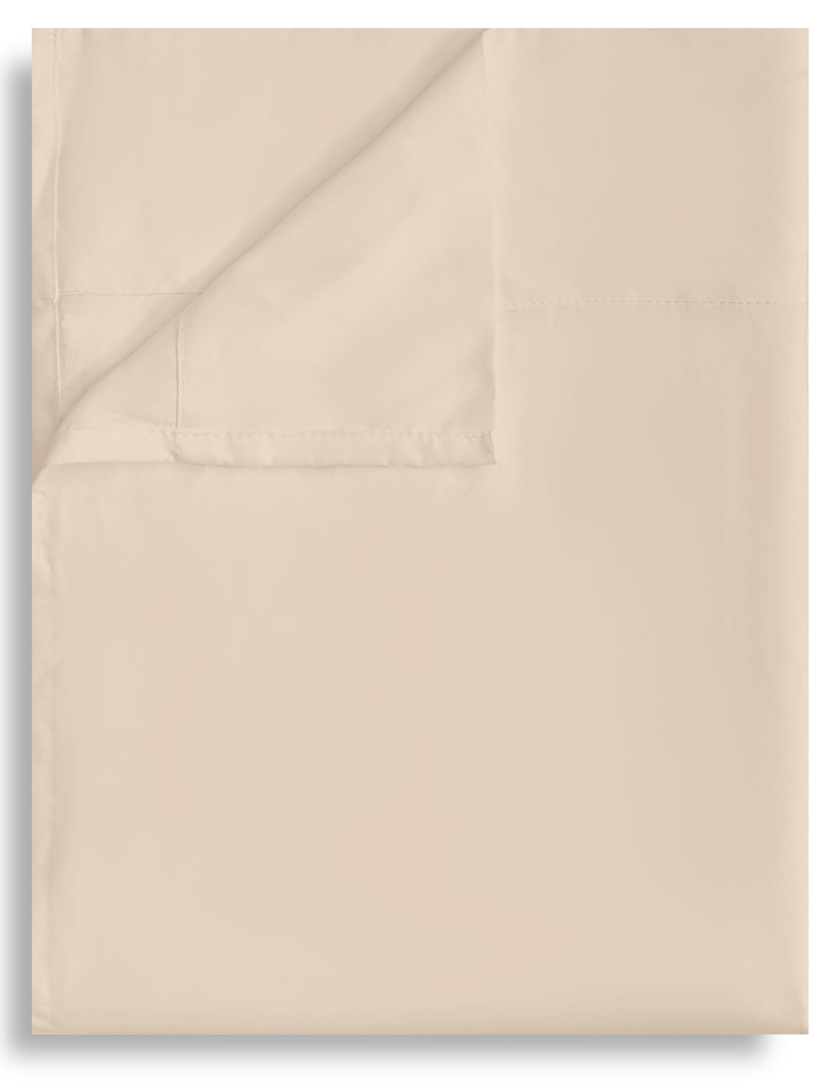 CULVE Twin Flat Sheet Only, 1 Pack White, Soft Brushed Microfiber, 66x96