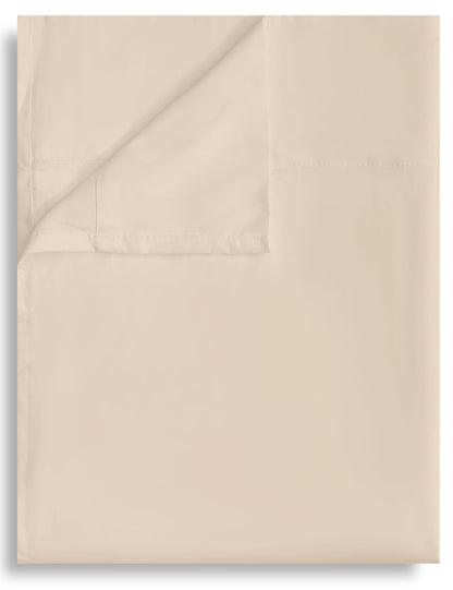 CULVE Twin Flat Sheet Only, 1 Pack White, Soft Brushed Microfiber, 66x96