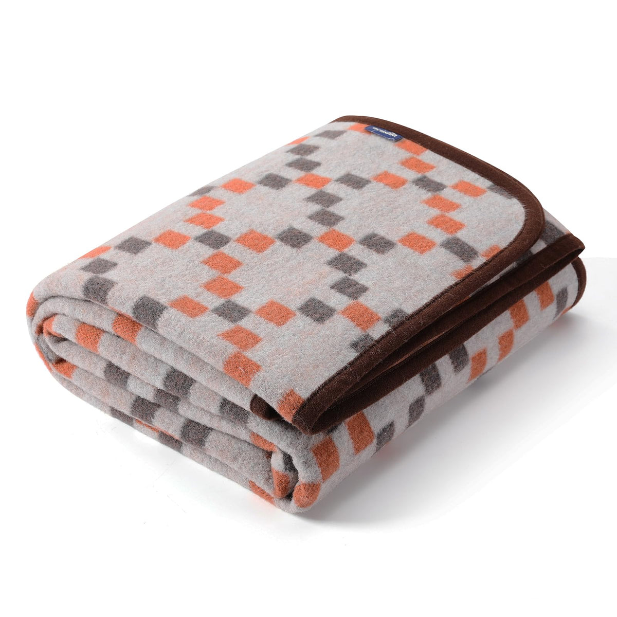 ACUSHLA Merino Wool Camping Blanket Warm Outdoor Travel Throw,Morocco Grey