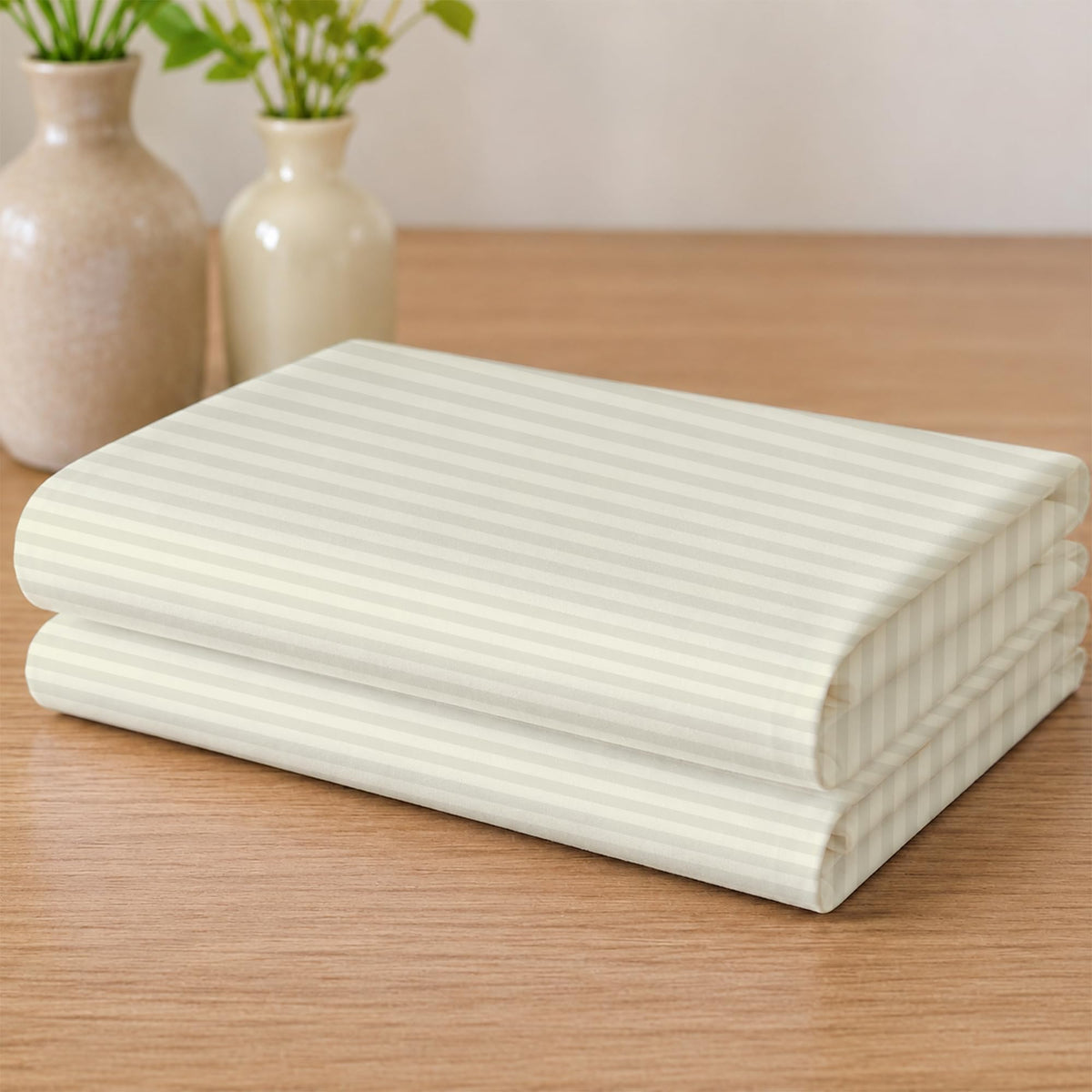 Mattress-Homes Flat Sheets Only Queen Size 100% Cotton Top Sheet 1PC Cool & Breathable Luxury Hotel Quality Flat Sheet Only, Bed Sheets White Solid