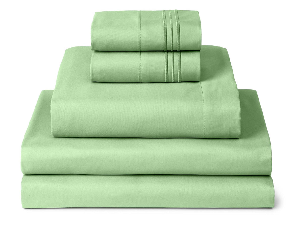 Mellanni Iconic 4-Piece, Ultra Soft Sheet Set (Queen, White)