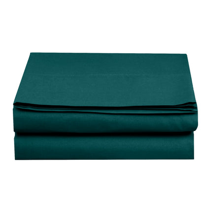 Elegant Comfort Premium Hotel Quality 1-Piece Flat Sheet, Luxury and Softest 1500 Premium Hotel Quality Microfiber Bedding Flat Sheet, Wrinkle-Free, Stain-Resistant, California King, Cream