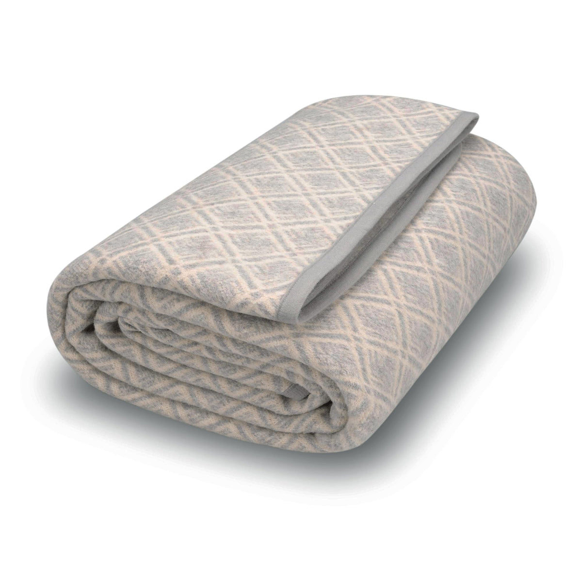 ACUSHLA Merino Wool Camping Blanket Warm Outdoor Travel Throw,Morocco Grey