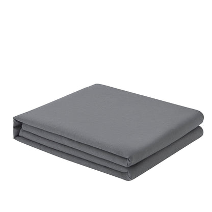 FreshCulture Twin Flat Sheet - Hotel Quality Twin Flat Sheet Only - Brushed Microfiber Top Sheet - Ultra Soft & Breathable - Wrinkle-Free - Easy Care - Single Flat Sheet (Twin, White)