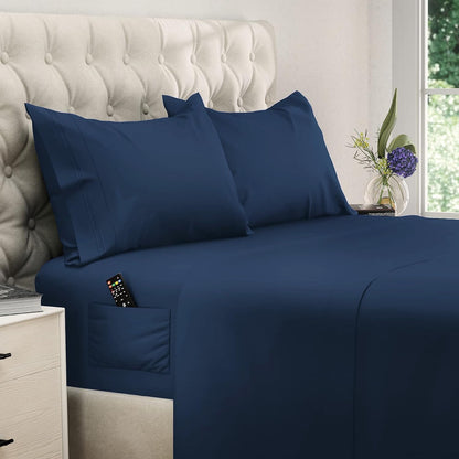 DREAMCARE King Size Sheets Set - King - Extra Deep - Gray