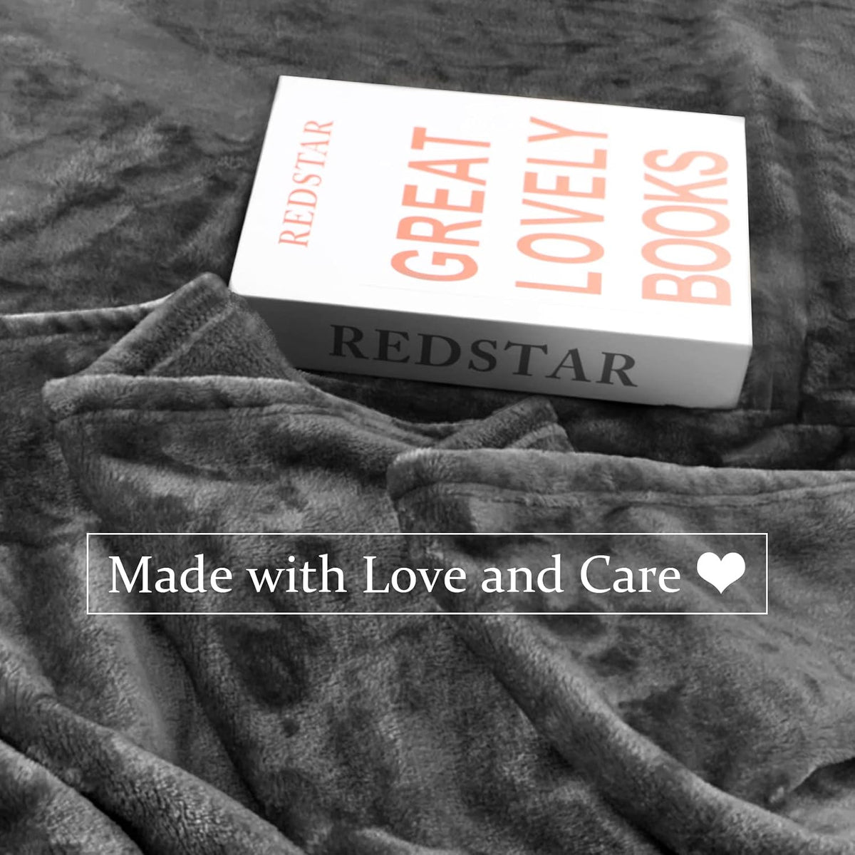 Edenleaf Oversized Blanket 120x120 Inches, Giant Huge Companion for Bed, Sofa,Travel and Camping, Extra Large Big Soft Blanket Fits the Whole Family and Outdoors, Dark Grey 10'x10'
