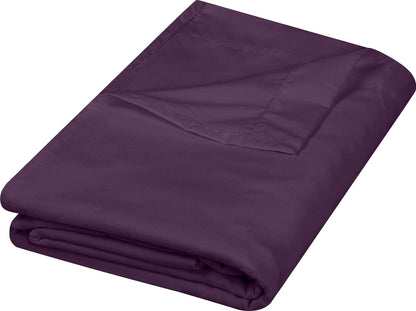 Utopia Bedding Flat Sheets - Pack of 6 - Soft Brushed Microfiber Fabric - Shrinkage & Fade Resistant Top Sheets - Easy Care (Full, White)